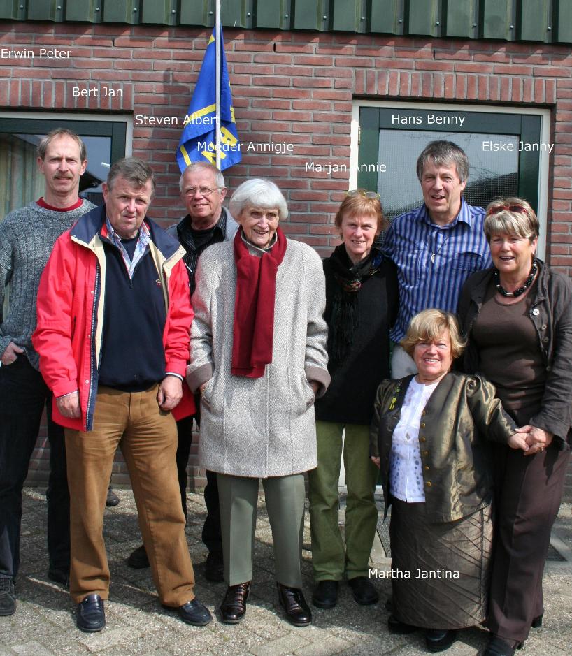 Moeder met haar kinderen Familieweekend 2008 Lemele